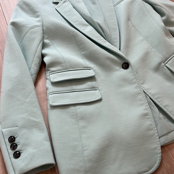 BANANA REPUBLIC LONG BLAZER SZ 6 - Picture 6 of 14